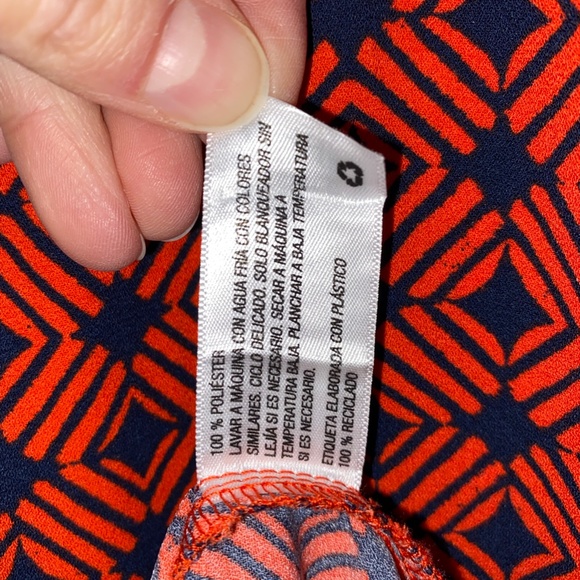 Merona Color Block Scoop Neck Midi Shift Dress - Picture 5 of 6